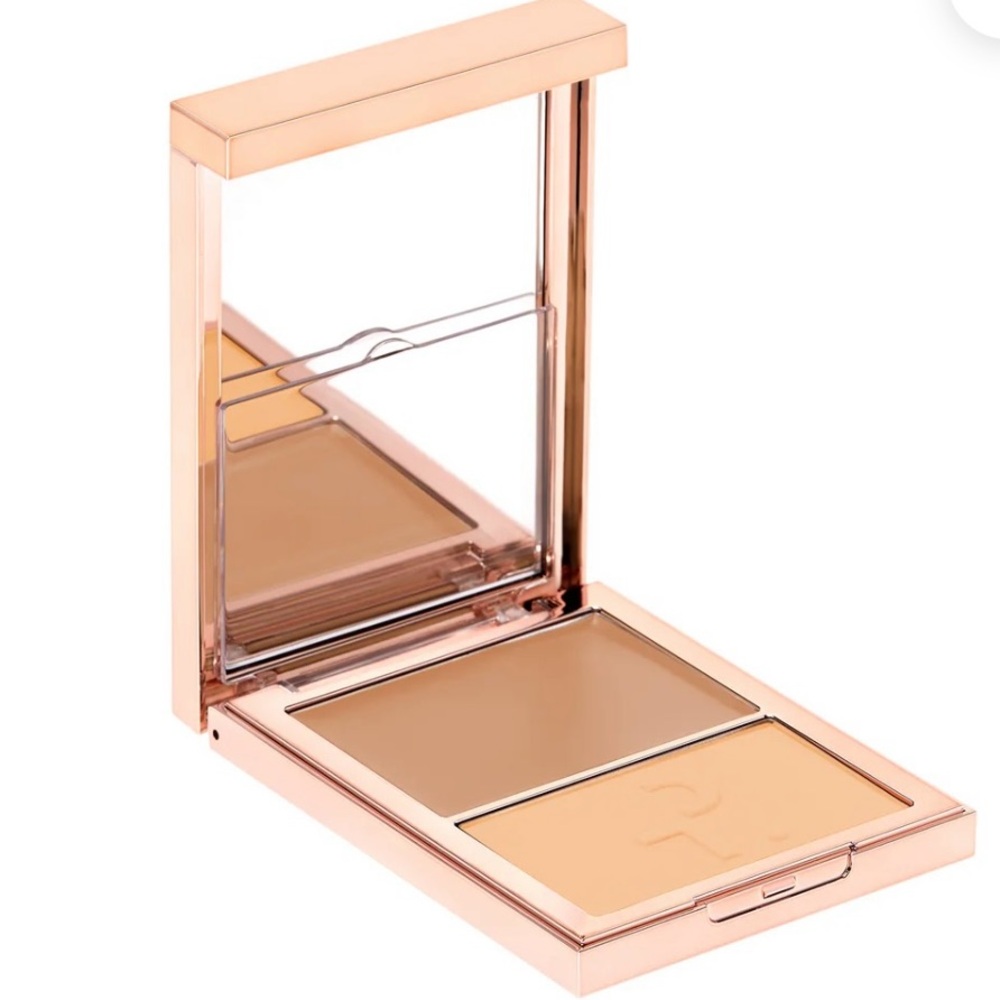NEW Patrick Ta Major Skin Creme Foundation Finishing Powder Duo - Light Medium 3